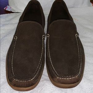 BN Timberland Driving Loafer Sz 12 Brn Leather